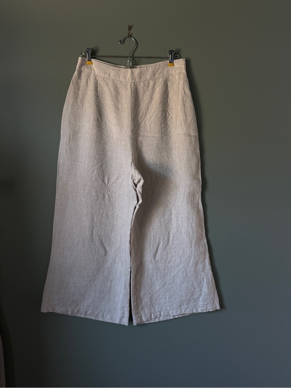 DISSH Natural Beige Linen Trousers - see description